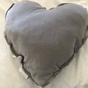 Restoration Hardware (RH) velvet fog (grey) pillow